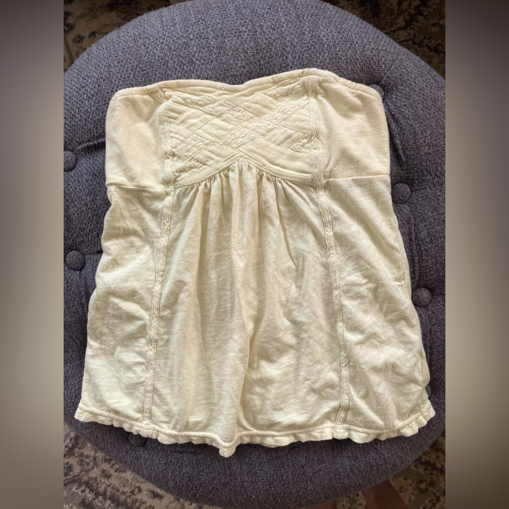Y2K strapless top